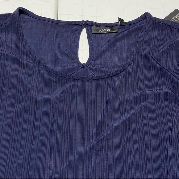 APt.9 dark purple blouse - Picture 6 of 6